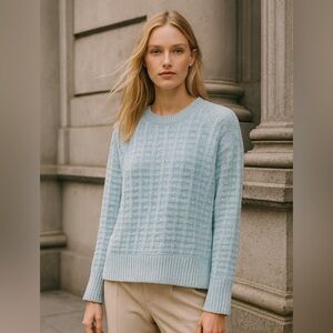 Calvin Klein Light Blue Sweater Top